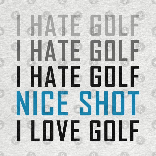 funny golf by Mandala Project